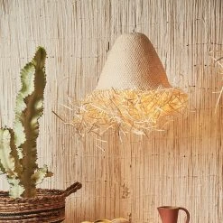 Côté Table Suspension En Feuille De Palmier H60cm Naturel - Palmeraie -Sema Design Boutique 1d168 amb hd 2022 01 pe ct 11198