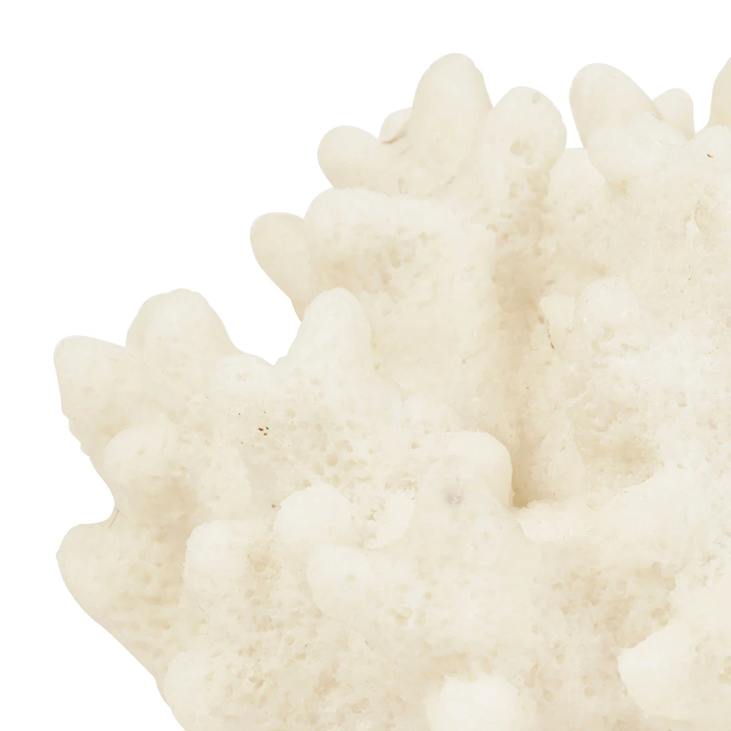 Côté Table Lampe Led Corail Egee Blanc En Résine 4 Côté Table Lampe Led Corail Egee Blanc En Résine – Image 2