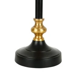 Côté Table Pied De Lampe En Fer H52cm Noir Et Bronze - Labech -Sema Design Boutique 37146 DET02 WEB