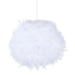 Corep Suspension Boule En Plumes Véritables Cousues Main