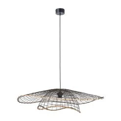 Corep Suspension XXL Double En Métal Et Bambou D80cm - Lanka