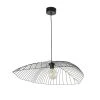 Corep Suspension En Métal Filaire D80cm Noir - Leaf -Sema Design Boutique 606673 FRN01 WEB