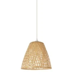 Corep Suspension En Bambou L30cm Naturel - Conique