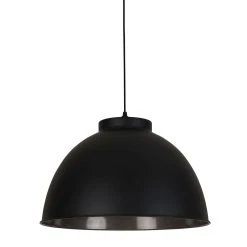 Corep Suspension Dôme En Métal D45cm Noir Mat - Dock