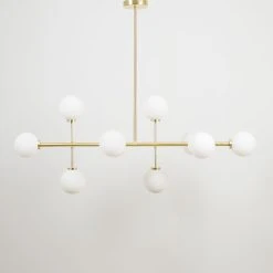 Opjet Suspension Edmond 10 Globes En Verre Opaline Doré 12 Opjet Suspension Edmond 10 Globes En Verre Opaline Doré -Sema Design Boutique 610316 SITU01 WEB