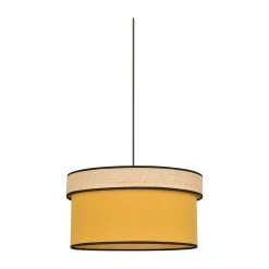 Corep Suspension En Coton Et Raphia D38cm Moutarde - Bimat Amman
