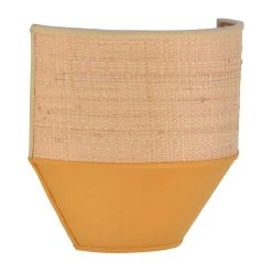 Corep Applique En Raphia H20cm Noutarde - Menorca