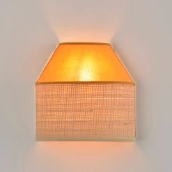 Corep Applique En Raphia H20cm Noutarde - Menorca -Sema Design Boutique 613482 FRN03 WEB