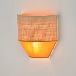 Corep Applique En Raphia H20cm Noutarde - Menorca -Sema Design Boutique 613482 FRN04 WEB