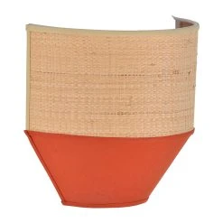 Corep Applique En Raphia H20cm Tomette - Menorca