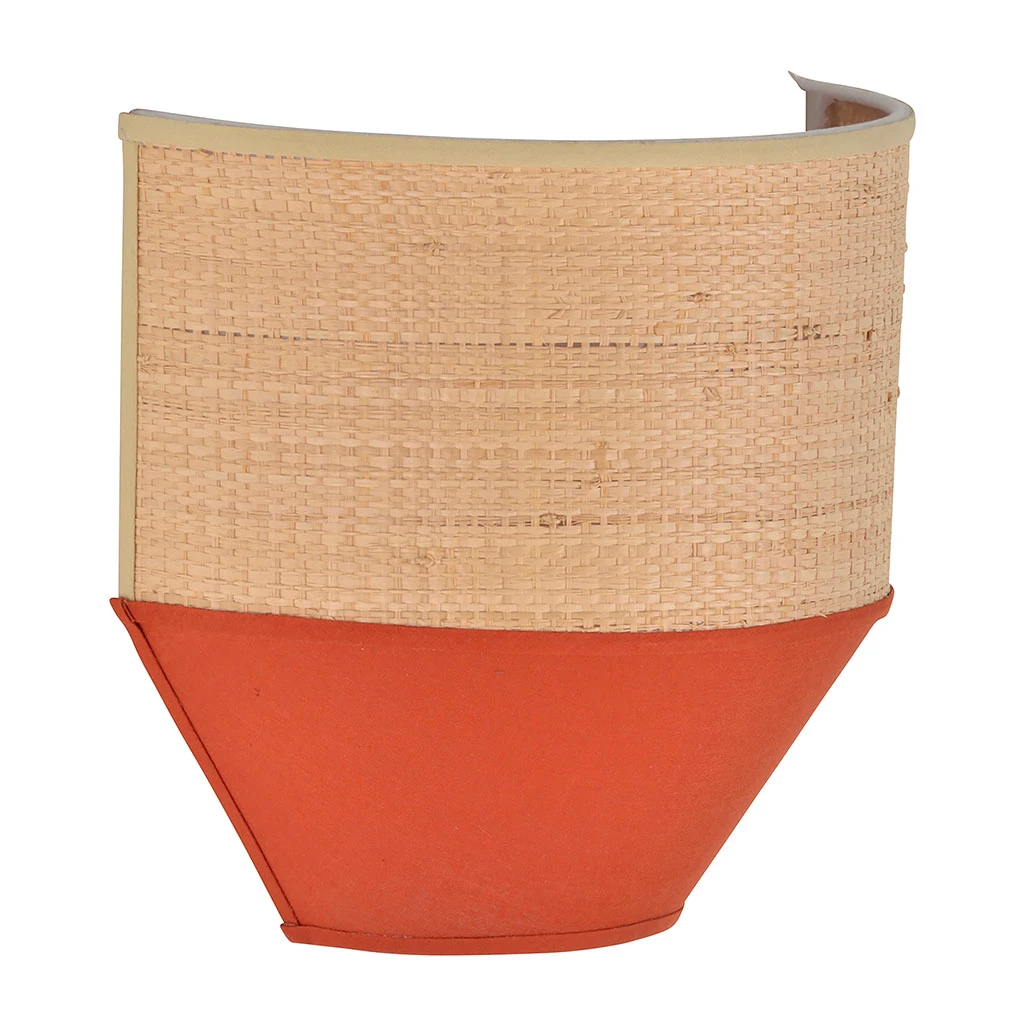 Corep Applique En Raphia H20cm Tomette - Menorca 3 Corep Applique En Raphia H20cm Tomette - Menorca