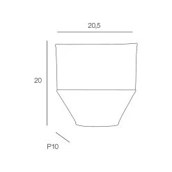 Corep Applique En Raphia H20cm Tomette - Menorca 15 Corep Applique En Raphia H20cm Tomette - Menorca -Sema Design Boutique 613483 FRN06 WEB