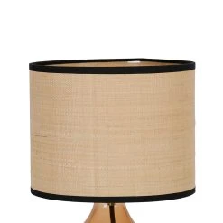 Opjet Lampe En Verre Et Raphia H40.5cm Ambre - Familiale 11 Opjet Lampe En Verre Et Raphia H40.5cm Ambre - Familiale -Sema Design Boutique 616079 DET02 WEB