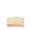 Corep Suspension Cylindre Raphia D38cm Naturel - Ibiza -Sema Design Boutique 620161 FRN01 WEB