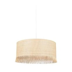 Corep Suspension Cylindre Raphia D38cm Naturel - Ibiza