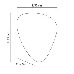 Market Set Applique En Murano H24 Cm Blanc - Screen -Sema Design Boutique 620336 FRN03 WEB