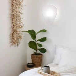 Market Set Applique En Murano H24 Cm Blanc - Screen -Sema Design Boutique 620336 FRN04 WEB