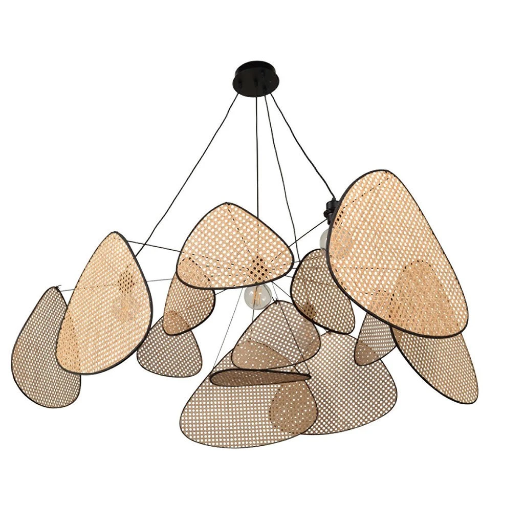 Market Set Suspension Screen Cannage Naturel (d150xh90cm) 3 Market Set Suspension Screen Cannage Naturel (d150xh90cm)