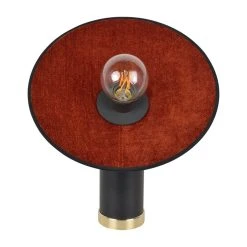 Market Set Lampe En Métal Et Velour H37cm Cognac - Gatsby 15 Market Set Lampe En Métal Et Velour H37cm Cognac - Gatsby -Sema Design Boutique 620422 FRN06 WEB