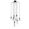 Market Set Suspension 8 Lumières En Verre Et Métal H147cm Noir - Ilo-ilo 2 Market Set Suspension 8 Lumières En Verre Et Métal H147cm Noir - Ilo-ilo -Sema Design Boutique 620469 FRN01 WEB