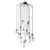 Market Set Suspension 15 Lumières En Verre Et Métal H191cm Noir - Ilo-ilo -Sema Design Boutique 620471 FRN01 WEB