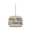 Corep Suspension En Coton Et Raphia D38cm Naturel Et Noir - Milo -Sema Design Boutique 622492 FRN01 WEB
