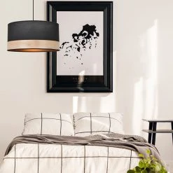 Corep Suspension En Coton D38cm Noir - Raito -Sema Design Boutique 622518 FRN04 WEB