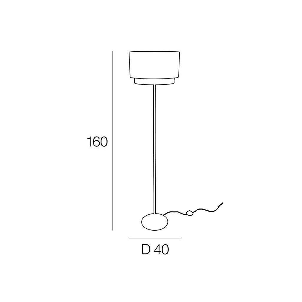Corep Lampadaire En Metal Et Velours H160cm Moutarde - Boheme 6 Corep Lampadaire En Metal Et Velours H160cm Moutarde - Boheme – Image 4
