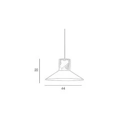 Corep Suspension En Coton Et Cannage D44cm Moutarde - Pennsy -Sema Design Boutique 622597 FRN03 WEB