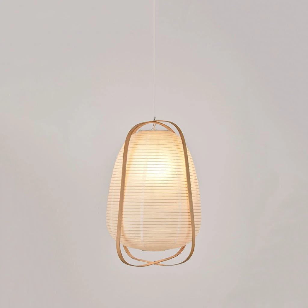 Corep Suspension En Bambou Et Papier D36cm Blanc - Akemi 4 Corep Suspension En Bambou Et Papier D36cm Blanc - Akemi – Image 2