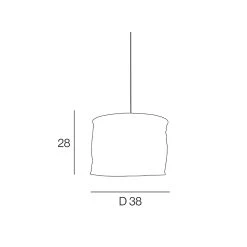 Corep Suspension En Lin D38cm Sauge - Linen 8 Corep Suspension En Lin D38cm Sauge - Linen -Sema Design Boutique 622610 FRN03 WEB