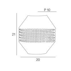 Corep Applique En Coton Et Cannage H21cm Blanc - Jarawa 12 Corep Applique En Coton Et Cannage H21cm Blanc - Jarawa -Sema Design Boutique 622630 FRN03 WEB