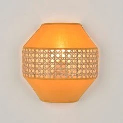 Corep Applique En Coton Et Cannage H21cm Moutarde - Jarawa 11 Corep Applique En Coton Et Cannage H21cm Moutarde - Jarawa -Sema Design Boutique 622631 FRN02 WEB