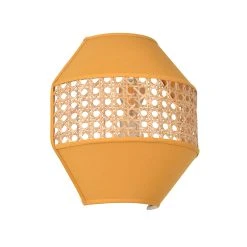 Corep Applique En Coton Et Cannage H21cm Moutarde - Jarawa 14 Corep Applique En Coton Et Cannage H21cm Moutarde - Jarawa -Sema Design Boutique 622631 FRN05 WEB