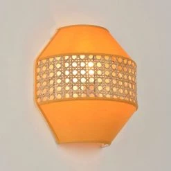 Corep Applique En Coton Et Cannage H21cm Moutarde - Jarawa 15 Corep Applique En Coton Et Cannage H21cm Moutarde - Jarawa -Sema Design Boutique 622631 FRN06 WEB