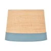 Corep Abat-jour En Raphia Et Coton D25cm Petrole - Faa -Sema Design Boutique 622661 FRN01 WEB