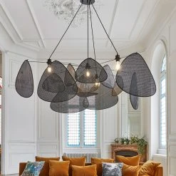 Market Set Suspension En Cannage Métal D150cm Noir - Screen -Sema Design Boutique 623022 FRN04 WEB