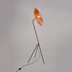 Market Set Lampadaire Pivo En Metal, Velours Et Lin H180cm - Sonia Laudet Nosachite -Sema Design Boutique 623134 FRN02 WEB