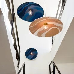 Market Set Applique En Métal, Velours Et Lin H40cm Nuit - Sonia Laudet Malachite -Sema Design Boutique 623143 FRN05 WEB