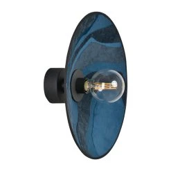 Market Set Applique En Métal, Velours Et Lin H40cm Nuit - Sonia Laudet Malachite -Sema Design Boutique 623143 FRN06 WEB