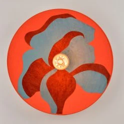 Market Set Applique En Métal, Velours Et Lin H60cm Camelia - Sonia Laudet Nostalgia -Sema Design Boutique 623148 FRN02 WEB