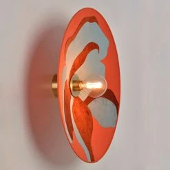 Market Set Applique En Métal, Velours Et Lin H60cm Camelia - Sonia Laudet Nostalgia -Sema Design Boutique 623148 FRN06 WEB