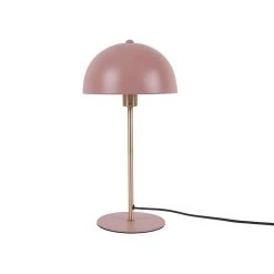 Pt' Lampe A Poser Bonnet Metal Rose Pâle - E14 Max 25w