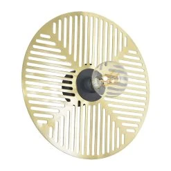 Market Set Applique 1 Lumière En Métal Et Laiton D40cm Doré - Waterlily