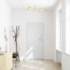 Corep Spot 3 Lumières En Métal Et Rotin Tressé L50cm Naturel - Calanques -Sema Design Boutique 631529 FRN03 WEB