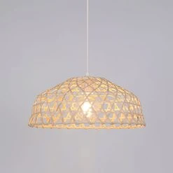 Corep Suspension En Métal Et Rotin D38cm Naturel - Bendor -Sema Design Boutique 631547 FRN02 WEB