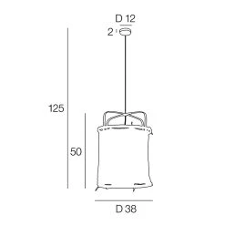 Corep Suspension En Bambou D35cm Naturel - Hikari -Sema Design Boutique 631575 FRN03 WEB
