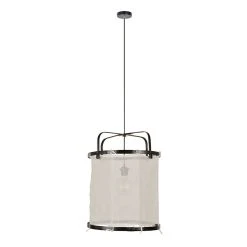 Corep Suspension En Bambou D35cm Noir - Hikari