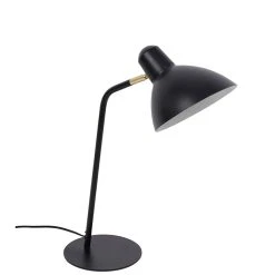 Corep Lampe En Métal Et Laiton H43cm Noir - Marcel
