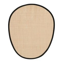 Opjet Abat-jour En Raphia Contour Noir - Découpage